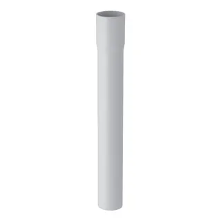 Geberit Spülbogenverlängerung gerade 300 mm mit Steckmuffe, weiß, Ø 44