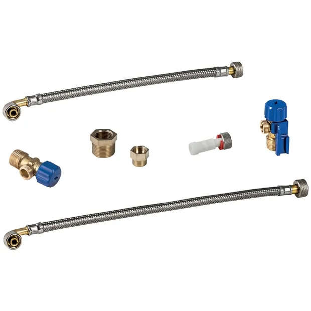 Geberit Wasseranschlussset unten, zu Monolith Sanitärmodul für WC, 101 cm