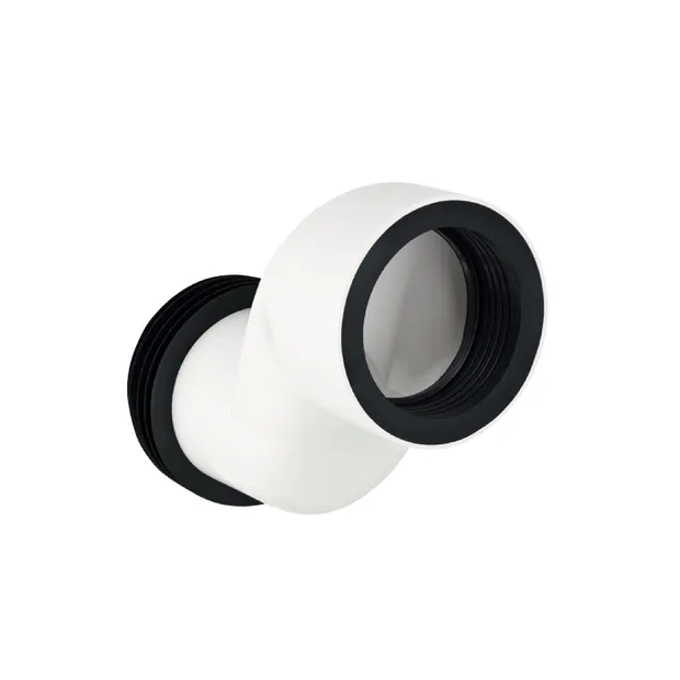 Geberit Set Anschlussstutzen für Wand-WC etagiert 7 cm weiß-alpin