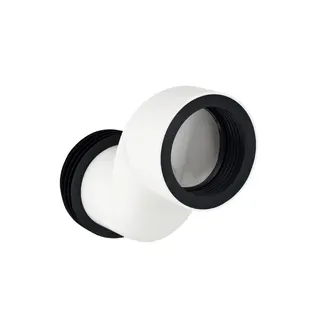 Geberit Set Anschlussstutzen für Wand-WC etagiert 7 cm weiß-alpin