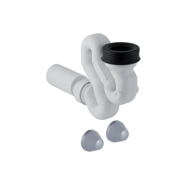 Geberit Schneckengeruchsverschluss für Urinal mit Montagezubehör d50 Abgang horizontal