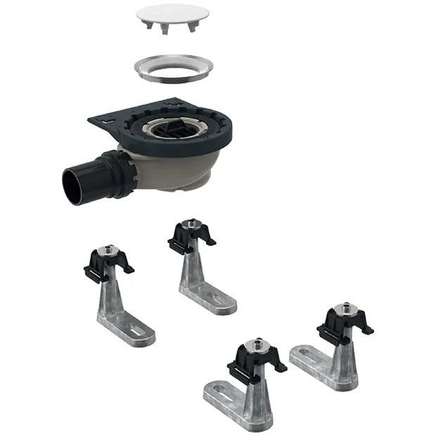 Geberit Rohbauset, zu Geberit Duschfläche Setaplano Sperrwasserhöhe 50 mm