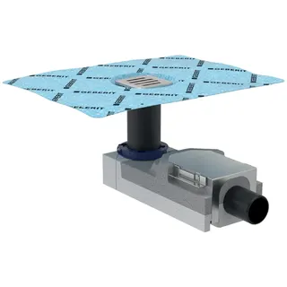 Geberit Bodenablauf für bodenebene Dusche Fußbodenaufbauhöhe ab 90 mm d50