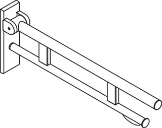 HEWI SK-Griff Duo (B), PRH, L:700, schliff – Bild 4