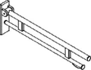 HEWI SK-Griff Duo (B), PRH, L:850, schliff – Bild 3
