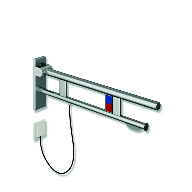HEWI SK-Griff Duo(B),re,PRH,900,WC-Spül/ FKT(E-Ausf.),schliff
