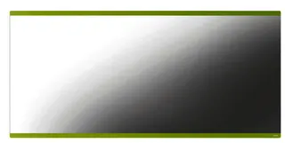 HEWI Spiegel, 850 x 400mm, Hinterlackierung apfelgrün apfelgrün – Bild 2