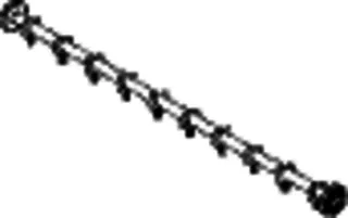 HEWI VH-Stange, d:25, L:1000, 10 Ringe, chrom – Bild 3