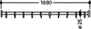 HEWI VH-Stange, d:25, L:1000, 10 Ringe, chrom – Bild 5