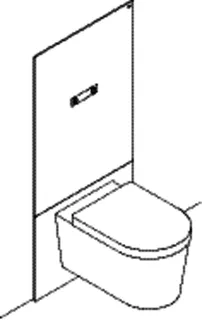 HEWI WC-Modul S 50, Betätigungsplatte, weiß – Bild 5