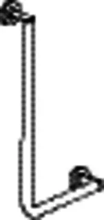 HEWI Winkelgriff,d:30, A1:600, W1:300, rechts, chrom – Bild 3