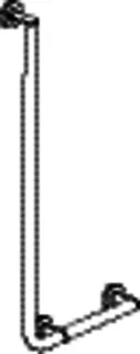 HEWI Winkelgriff,d:32, A1:900, W1:400, rechts, schliff – Bild 3