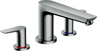 Hansgrohe 3-Loch Wannenarmatur Talis E F-Set chrom f.Wannenrandmontage