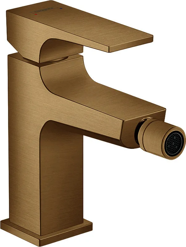 Hansgrohe Bidetmischer Metropol mit Push-Open Ablaufgarnitur BBR