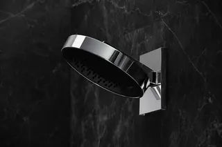 Hansgrohe Kopfbrause Rainfinity 250 1jet Wandmontage chrom – Bild 5