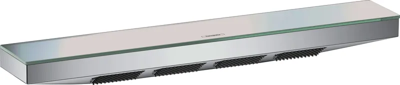 Hansgrohe Schulterbrause Rainfinity 500 1jet und Ablage chrom