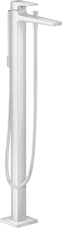 Hansgrohe Wannenmischer Metropol Fertigset zur Bodenmontage mattweiss