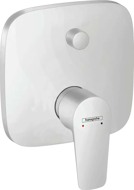 Hansgrohe Wannenmischer Unterputz Talis E Fertigset mattweiss m.Sicherungskombi.