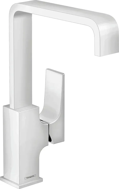 Hansgrohe Waschtischmischer 230 Metropol mattweiss Schwenkausl.Push-Open Ablaufg.