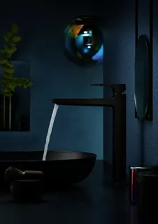 Hansgrohe Waschtischmischer 260 Metropol mit Push-Open Ablaufgarnitur BBC – Bild 2