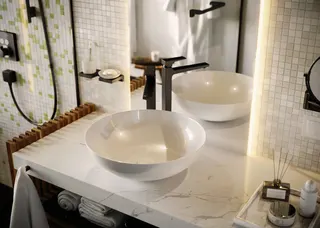 Hansgrohe Waschtischmischer 260 Metropol mit Push-Open Ablaufgarnitur BBC – Bild 5