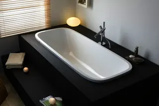 Hoesch Badewanne SingleBath Uno 1766x750 f. Einb. Weiß