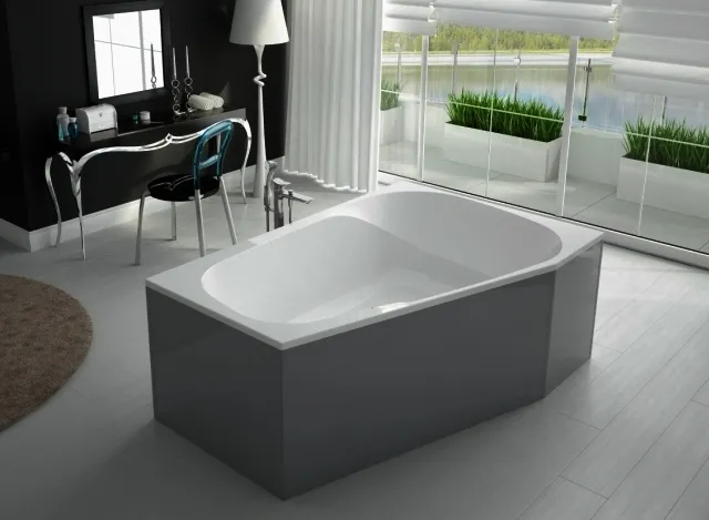 Hoesch Badewanne Spectra 1800x1200 rechts weiß