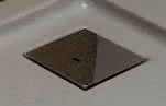 Zubehör Hoesch Compact-90 Ablaufarmatur mit quadr. Abdeckung für alle Duschwanne Thasos