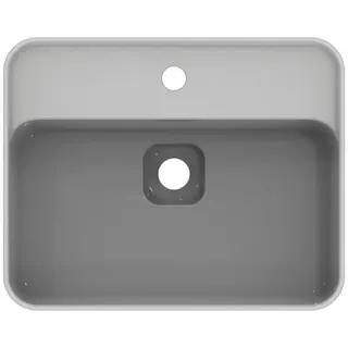Ideal Standard Aufsatzwaschtisch Strada II, 1 Hahnloch, mit Überlauf, 500x400x175mm, Weiß – Bild 3