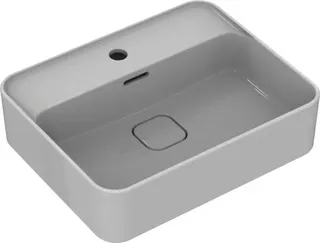Ideal Standard Aufsatzwaschtisch Strada II, 1 Hahnloch, mit Überlauf, 500x400x175mm, Weiß – Bild 4