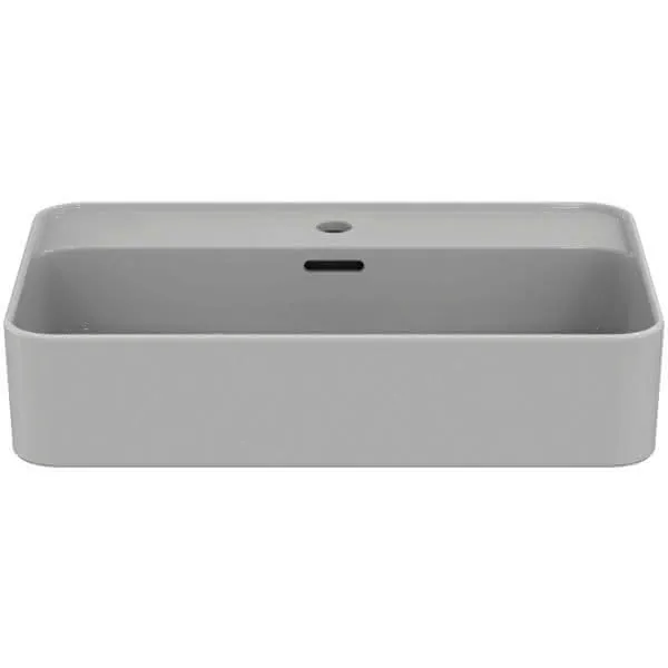 Ideal Standard Aufsatzwaschtisch Strada II, 1 Hahnloch, mit Überlauf, 600x400x175mm, Weiß