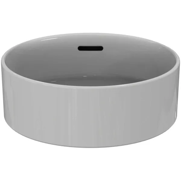 Ideal Standard Aufsatzwaschtisch Strada II, ohne Hahnloch, mit Überlauf, 380x380x180mm, Weiß