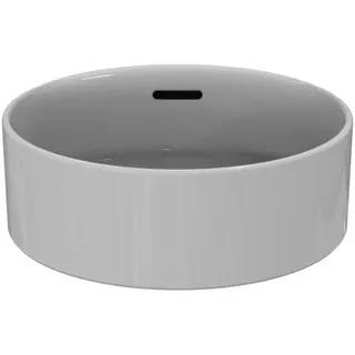 Ideal Standard Aufsatzwaschtisch Strada II, ohne Hahnloch, mit Überlauf, 380x380x180mm, Weiß