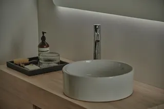 Ideal Standard Aufsatzwaschtisch Strada II, ohne Hahnloch, mit Überlauf, 380x380x180mm, Weiß – Bild 5