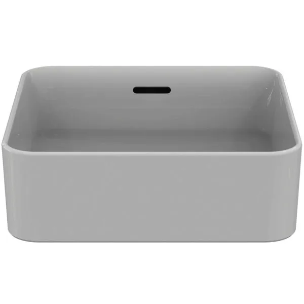 Ideal Standard Aufsatzwaschtisch Strada II, ohne Hahnloch, mit Überlauf, 400x400x180mm, Weiß
