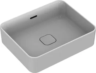 Ideal Standard Aufsatzwaschtisch Strada II, ohne Hahnloch, mit Überlauf, 500x400x180mm, Weiß – Bild 4