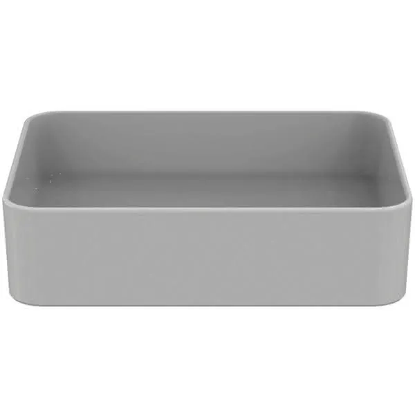 Ideal Standard Aufsatzwaschtisch Strada II, ohne Hahnloch, ohne Überlauf, 500x400x180mm, Weiß