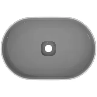 Ideal Standard Aufsatzwaschtisch Strada II, ohne Hahnloch, ohne Überlauf, oval, 600x400x180mm, Weiß – Bild 3
