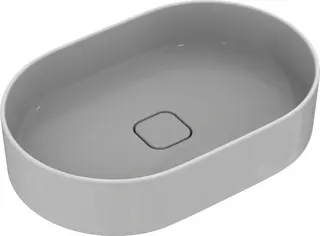Ideal Standard Aufsatzwaschtisch Strada II, ohne Hahnloch, ohne Überlauf, oval, 600x400x180mm, Weiß – Bild 4