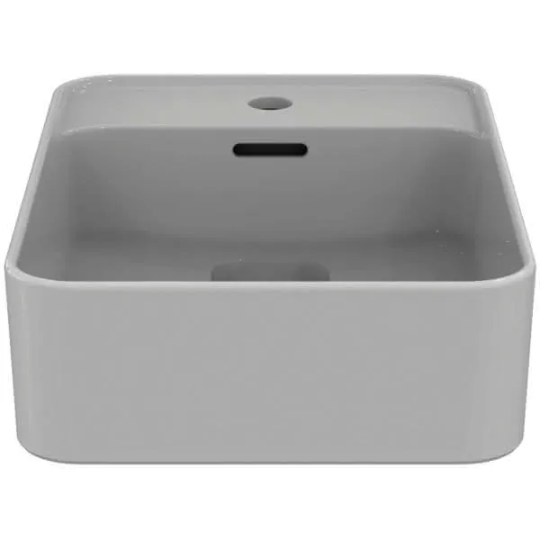 Ideal Standard Aufsatzwaschtisch Strada II,1 Hahnlochli., mit Überlauf, 500x350x170mm, Weiß