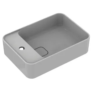Ideal Standard Aufsatzwaschtisch Strada II,1 Hahnlochli., mit Überlauf, 500x350x170mm, Weiß – Bild 4