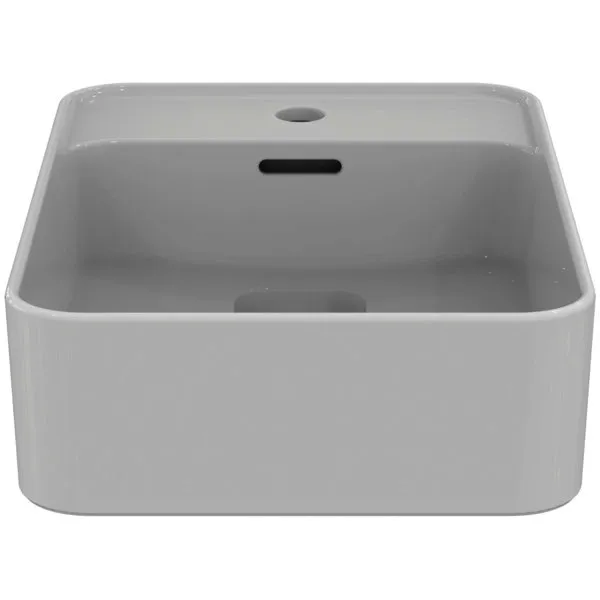 Ideal Standard Aufsatzwaschtisch Strada II,1 Hahnlochli., mit Überlauf, 500x350x170mm, Weiß m. IP