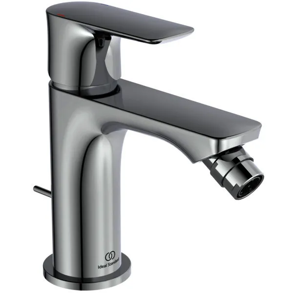 Ideal Standard Bidetarmatur Connect Air, Ausld.114mm, m.Ablgarn., Chrom