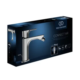 Ideal Standard Bidetarmatur Connect Air, Ausld.114mm, m.Ablgarn., Chrom – Bild 4