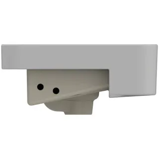 Ideal Standard Halbeinbauwaschtisch Strada II, 1 Hahnloch, mit Überlauf, 500x400x175mm, Weiß – Bild 2