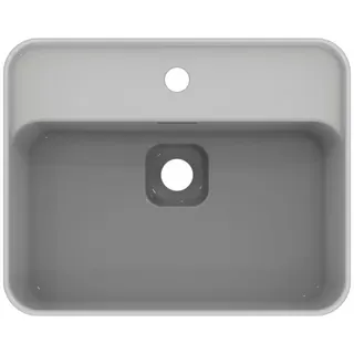 Ideal Standard Halbeinbauwaschtisch Strada II, 1 Hahnloch, mit Überlauf, 500x400x175mm, Weiß – Bild 3