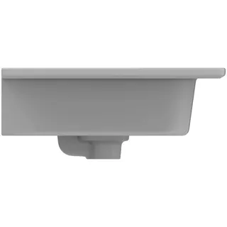 Ideal Standard Möbeldoppel-Waschtisch Strada II, ohne Hahnloch, mit Überlauf, 1240x460x180mm, Weiß