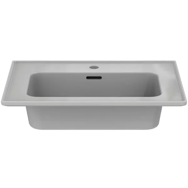 Ideal Standard Möbelwaschtisch Strada II, 1 Hahnloch, mit Überlauf, 640x460x180mm, Weiß