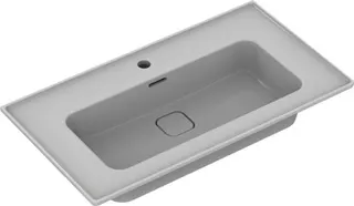 Ideal Standard Möbelwaschtisch Strada II, 1 Hahnloch, mit Überlauf, 840x460x180mm, Weiß – Bild 4
