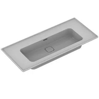 Ideal Standard Möbelwaschtisch Strada II, ohne Hahnloch, mit Überlauf, 1040x460x180mm, Weiß – Bild 4